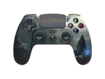 Comando Wireless Ps4 Harry Potter Jack Socket Botões Iluminados Hogwarts Legacy Landscape