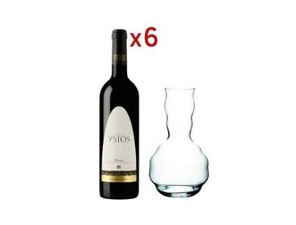 Vinho Pack Ysios Reserva 2015 Decanter Riedel Swirl BODEGAS YSIOS