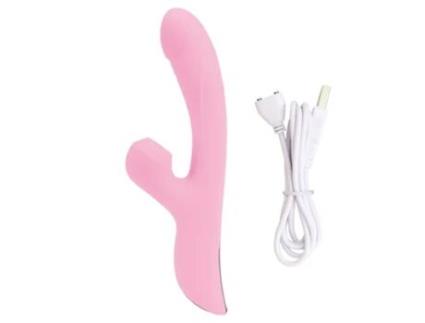 Vibrador de massagem de sucção com aquecimeNão automático para mulheres (rosa) OEMG