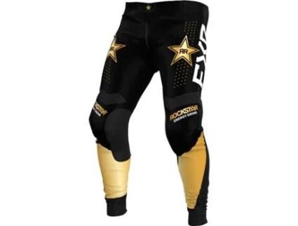 Calças de Homem FXR Motocross Podium Rockstar Preto (30)