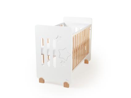 Cama Evolutiva Interbaby Star Nature Branco 60x120cm