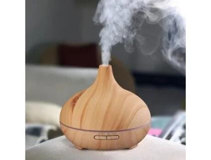 Difusor de Óleo Essencial de Aromaterapia Ultra-Sônico Umidificador Portátil Névoa Fresca Difusor de Aroma-Fragrância-Hidrelétrica 300Ml EARTO