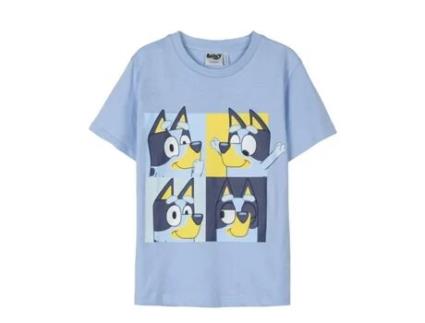Camisola de Criança BLUEY Algodão Azul (6 anos)