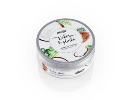 Anwen niskoporowatych cabelo coco Máscara 100ml e argila