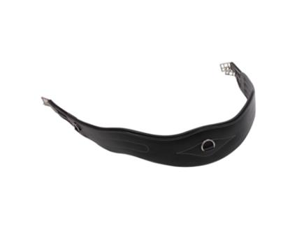 Cilha para Cavalo em Couro com Costura Decorativa QHP 125 cm