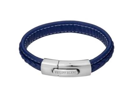 Pulseira em Pele Genuína e Aço Inoxidável PHILIPP BLANC Henry 0,090,090,034 cm