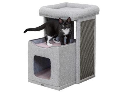 Junior Arranhador Carlita Cinza/Lilas 63 Cm