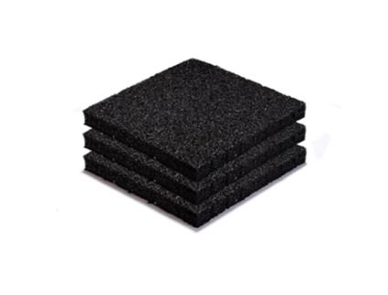 Suporte de Telha de Borracha 200X200X20Mm Por 16 Peças STOCKZ