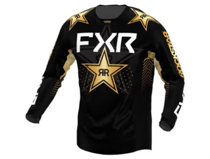 Camisola de Homem FXR Motocross Podium Rockstar Preto (S)