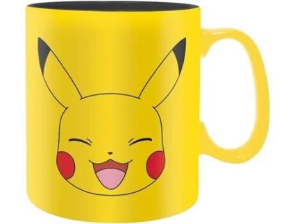 Caneca Pikachu Cara 460 Ml