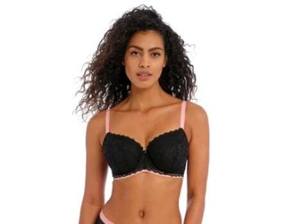 Soutien de Mulher FREYA Aros Almofadado Offbeat Preto (75)