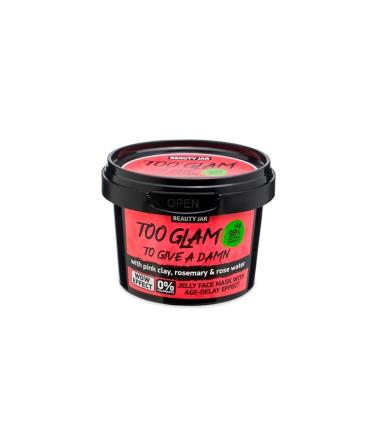 Beauty Jar - Máscara facial antienvelhecimento e desintoxicante Too Glam To Give A Damn