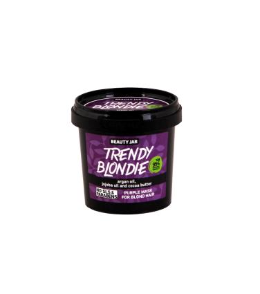 Beauty Jar - Máscara capilar violeta para cabelos loiros Trendy Blondie