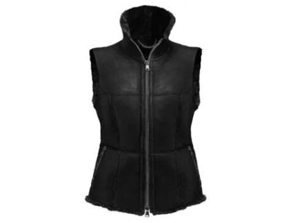 T-Shirt de Manga Cava de Mulher para Equitação WERNER CHRIST HORSE Kimberly Preto (42)