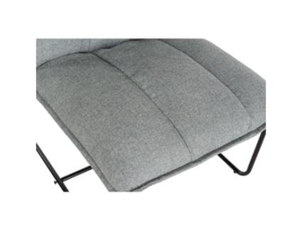 Poltrona HOME ESPRIT Preto Verde Metal 66 x 71 x 77 cm