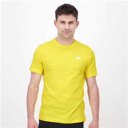 Nike Club - Amarelo - T-shirt Homem tamanho S
