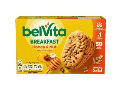 Bolacha Belvita Mel E Avelã 225g