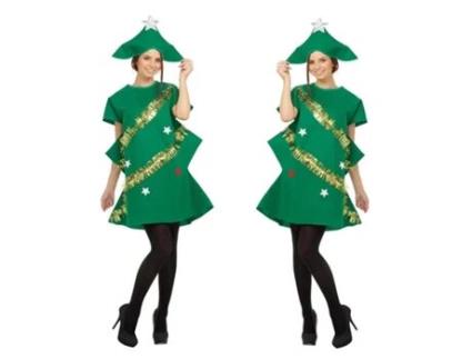 Trajes de Palco de Cosplay de Árvore de Natal Trajes de Halloween