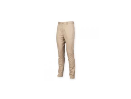 Calças de Homem FRONT ROW Chino Stretch Cinzento (L)