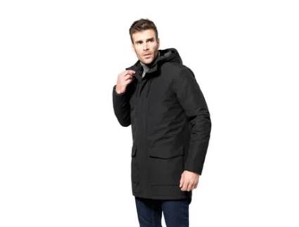 Parka à Prova de Água de Homem KARIBAN PREMIUM Preto (2XL)