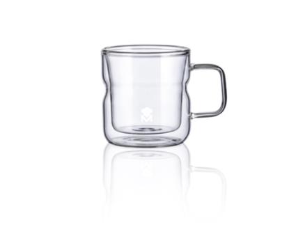 Conjunto 2Pcs Tazas 450Ml Borosilicato Doble Pared Mixology Mp MASTERPRO