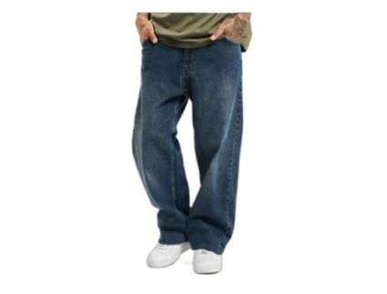 Jeans de Homem DANGEROUS DNGRS Homie Baggy Azul (38x34)
