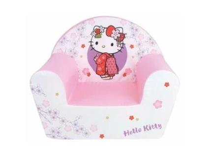 Poltrona FUN HOUSE Hello Kitty Branco Espuma