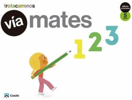 Livro Vía Mates 5 Años Talleres Y Rinconces de Vários Autores