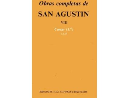 Livro Obras Completas De San Agustín.VIII: Cartas (1.º): 1-123 de San Agustín