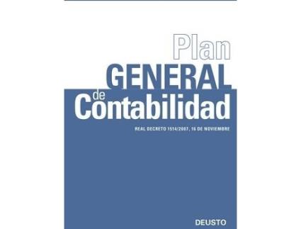 Livro Plan General De Contabilidad de Vários Autores