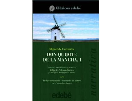 Livro Don Quijote De La Mancha I de Miguel De Cervantes Saavedra Edebe (Obra Colectiva)