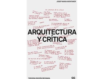 Livro Arquitectura Y Crítica de José María Montaner