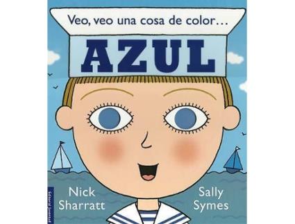 Livro Veo, Veo Una Cosa De Color ...Azul de Sally Symes