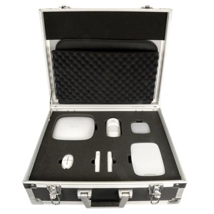 Estojo Kit Alarme Profissional AJ-DEMOCASE-W (Branco) - 