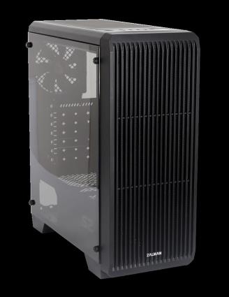 S2 MIDI TOWER CASE - BLACK WINDOW, MIDI TO.