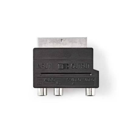 Adaptador Giratório Scart Scart Macho - S-V.