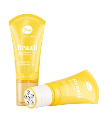 7 Days - *My Beauty Week* - Óleo-creme roll-on corporal anticelulite - Brazil