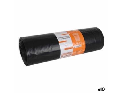 Sacos de Lixo Eco Green Time 48955 Preto (10 Unidades) (10 uds)