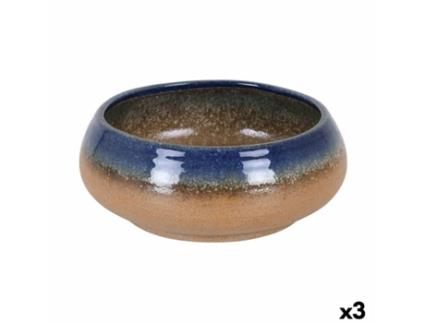 Saladeira Inde STONEWARE CARIBIAN 21 x 8 cm (3 Unidades)