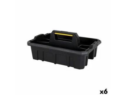 Organizador de Ferramentas Bricotech Preto Polipropileno 49,5 x 34,5 x 21 cm (6 Unidades)