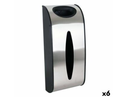 Dispensador de Sacos Confortime 104630 Aço inoxidável (6 Unidades)