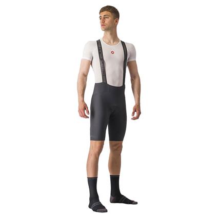 Castelli Espresso Bib Shorts Cinzento XL Homem
