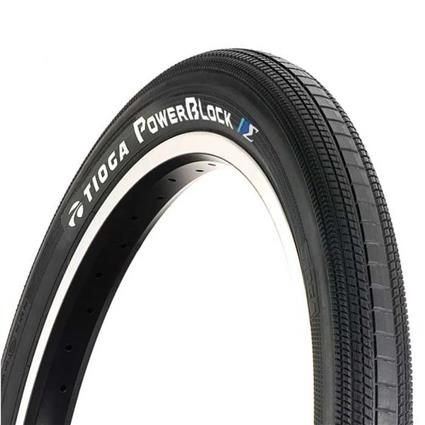 Tioga S-spec Powerblock Bmx Rigid 20´´ X 1.75 Urban Tyre Prateado 20´´ x 1.75