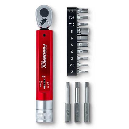 Feedback Range Click Torque Wrench Vermelho