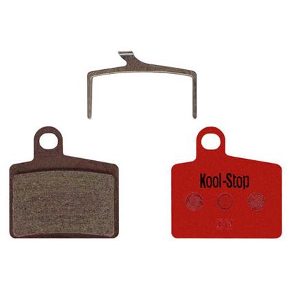 Kool Stop D-260 Organic Disc Brake Pads For Hayes Ryde -2010 / Dyno / Radar Vermelho