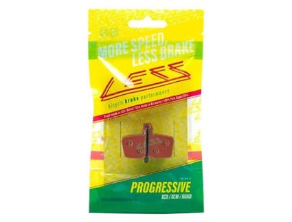 Less Brakes 658 Progressive Sram / Avid Disc Brake Pads Amarelo