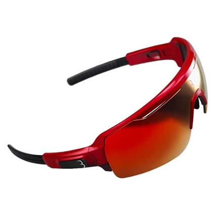 Bbb Cycling Bsg-61 Commander Sunglasses Vermelho Smoke/CAT3 + Yellow/CAT1 + Clear/CAT1
