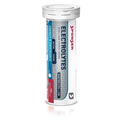 Sponser Sport Food 4.5g Berry Electrolytes Drink Box 12 Units Transparente