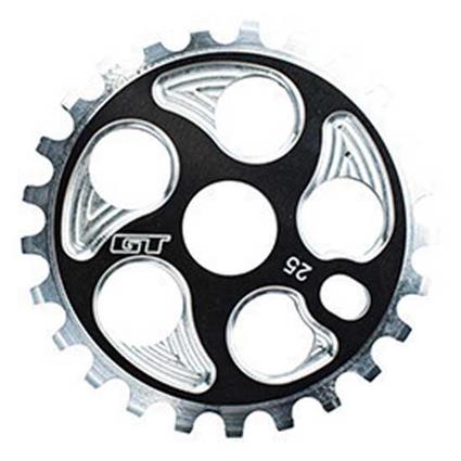 Gt Overdrive Cnc Chainring Prateado 25t
