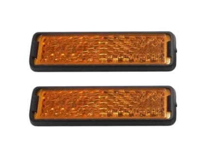 Messingschlager Pedal Reflectors 4 Units Dourado